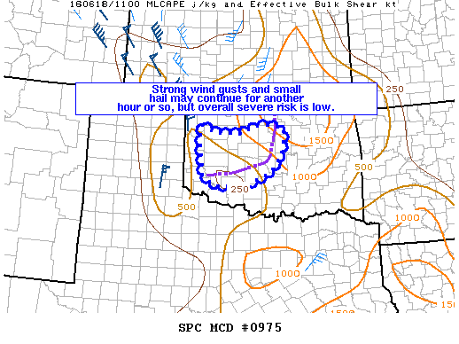 Mesoscale Discussion 975