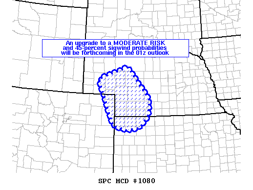 Mesoscale Discussion 1080
