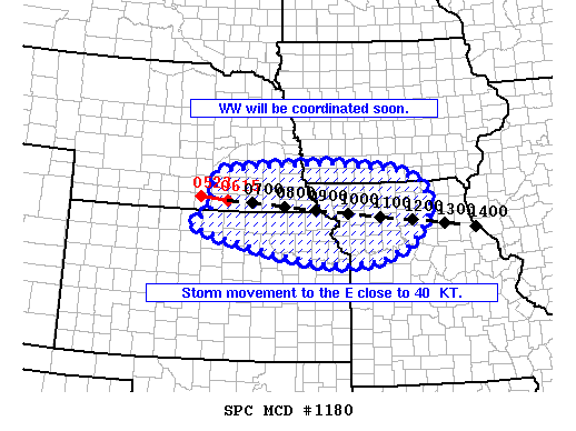 Mesoscale Discussion 1180