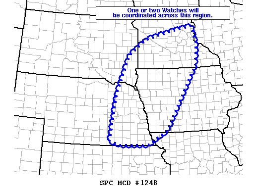 Mesoscale Discussion 1248