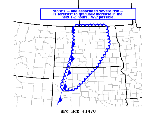 Mesoscale Discussion 1470