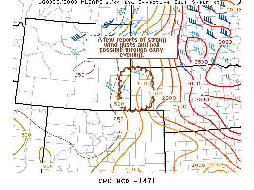 Mesoscale Discussion 1471