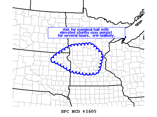 Mesoscale Discussion 1605