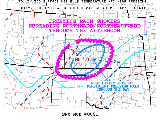 Mesoscale Discussion 51