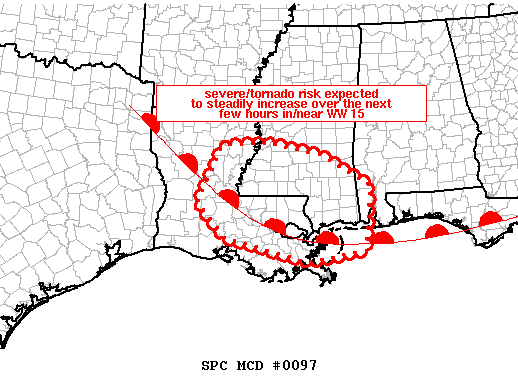 Mesoscale Discussion 97