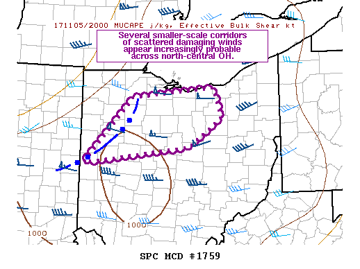 Mesoscale Discussion 1759