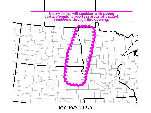 Mesoscale Discussion 1779