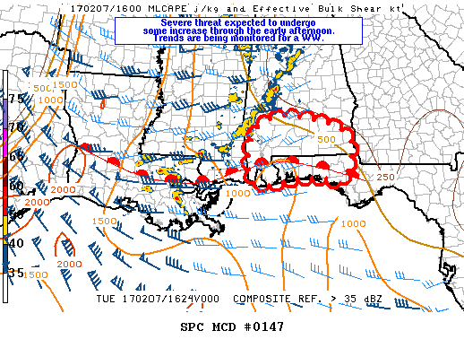 Mesoscale Discussion 147
