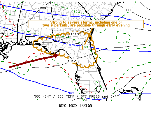 Mesoscale Discussion 159