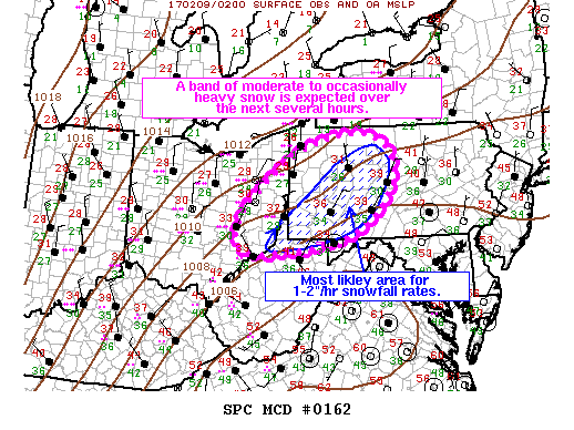 Mesoscale Discussion 162