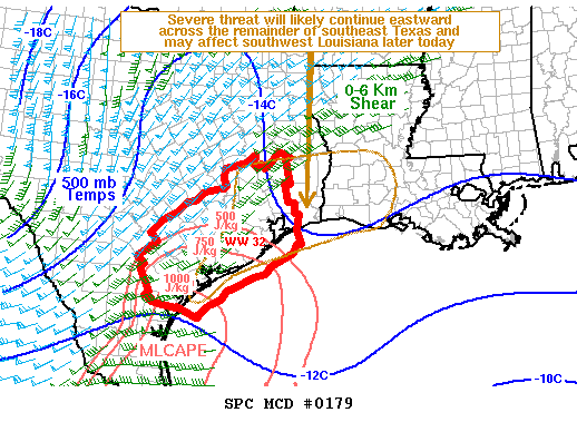 Mesoscale Discussion 179