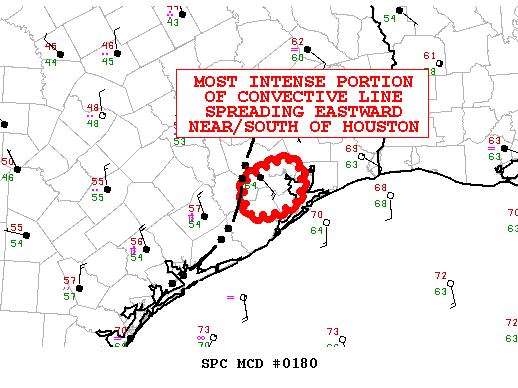 Mesoscale Discussion 180