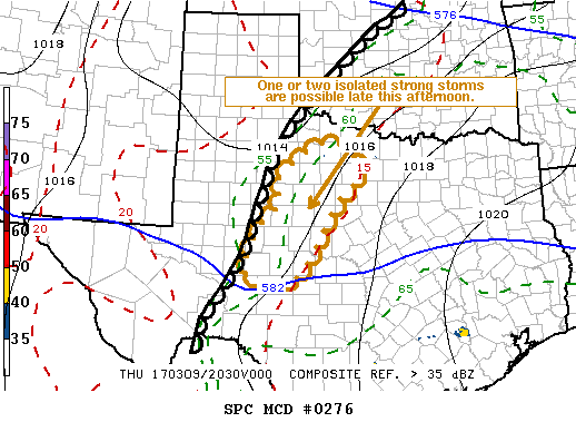 Mesoscale Discussion 276