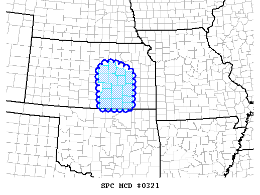 Mesoscale Discussion 321
