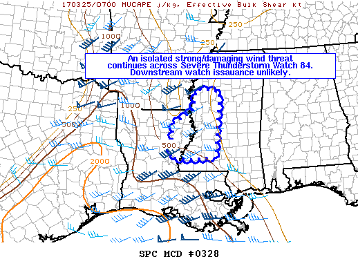 Mesoscale Discussion 328