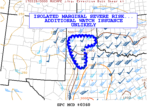 Mesoscale Discussion 360