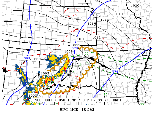 Mesoscale Discussion 363