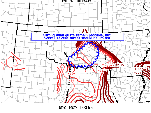 Mesoscale Discussion 365
