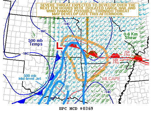 Mesoscale Discussion 369