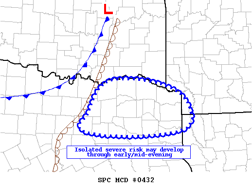 Mesoscale Discussion 432