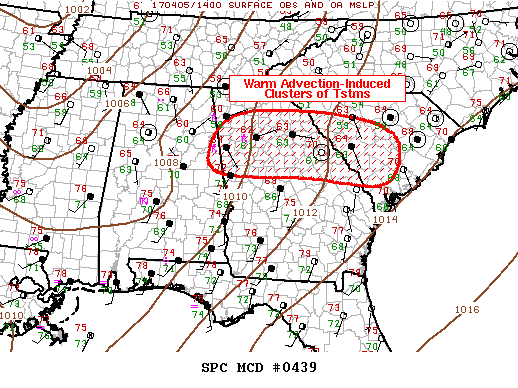 Mesoscale Discussion 439