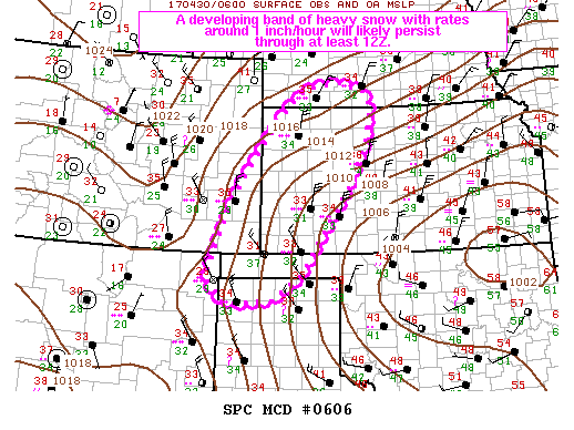 Mesoscale Discussion 606