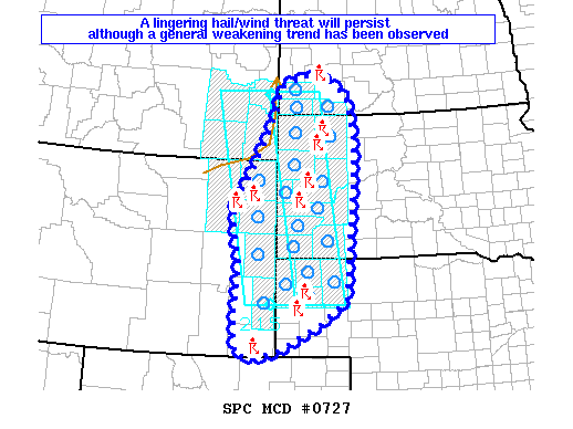 Mesoscale Discussion 727