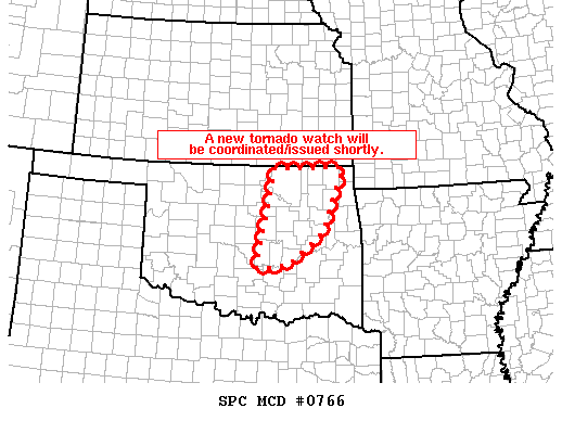 Mesoscale Discussion 766