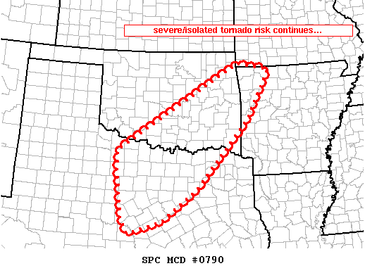 Mesoscale Discussion 790