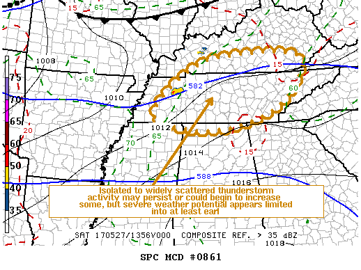Mesoscale Discussion 861