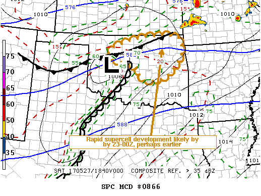 Mesoscale Discussion 866