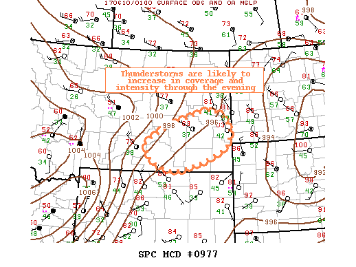 Mesoscale Discussion 977