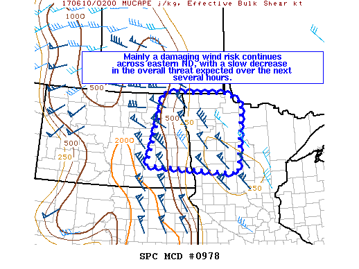 Mesoscale Discussion 978