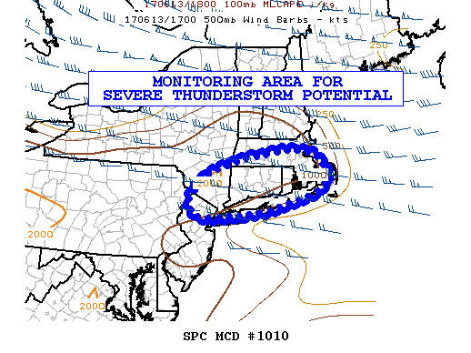 Mesoscale Discussion 1010