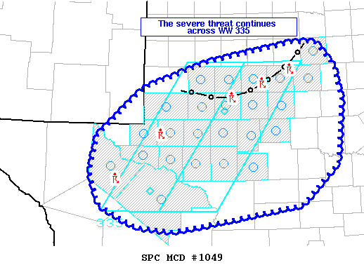Mesoscale Discussion 1049