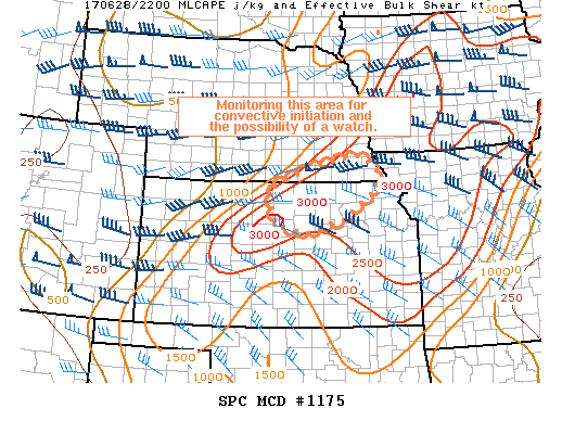 Mesoscale Discussion 1175