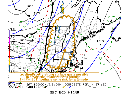 Mesoscale Discussion 1448