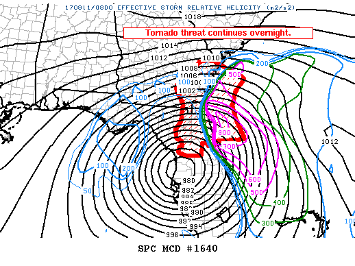 Mesoscale Discussion 1640