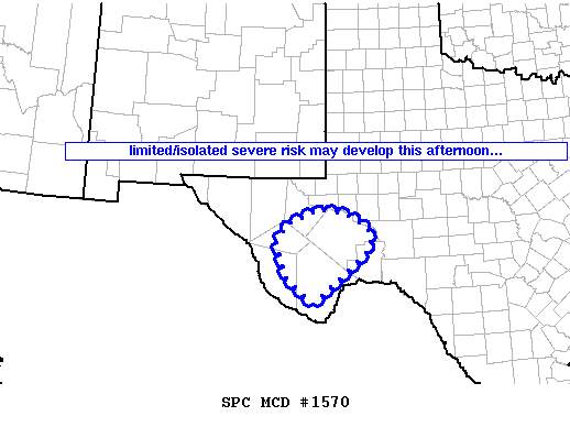 Mesoscale Discussion 1570