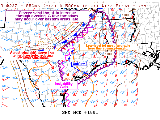 Mesoscale Discussion 1601