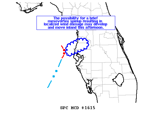 Mesoscale Discussion 1615