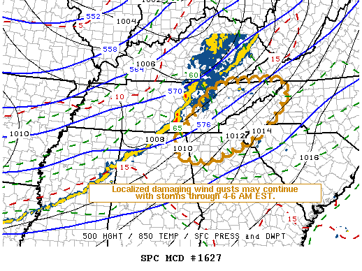 Mesoscale Discussion 1627