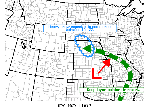 Mesoscale Discussion 1677