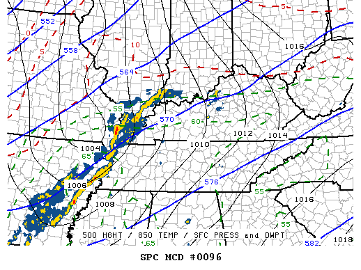 Mesoscale Discussion 96