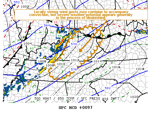 Mesoscale Discussion 97