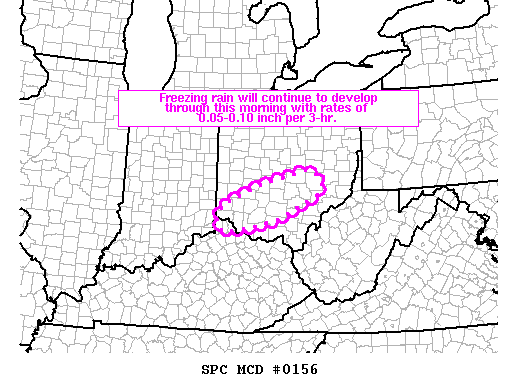 Mesoscale Discussion 156