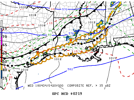 Mesoscale Discussion 219