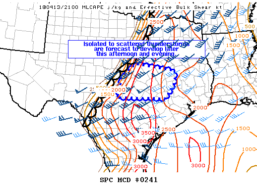Mesoscale Discussion 241
