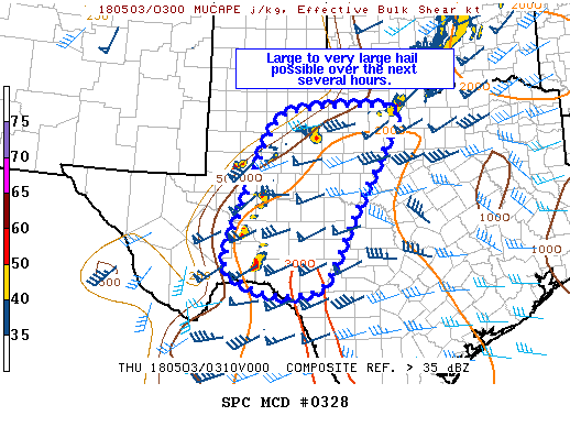 Mesoscale Discussion 328