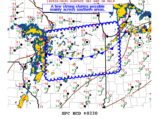 Mesoscale Discussion 330